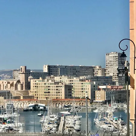 Apartamento Luxe calme et volupté avec vue panoramique sur le vieux port Marsella Exterior foto